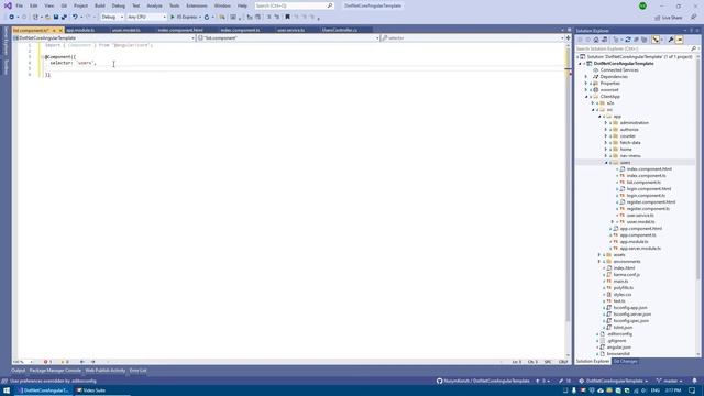 ASP.NET Core, Angular, PostgreSQL web app. Part 5. Client-side role-based access. Users table смотреть онлайн