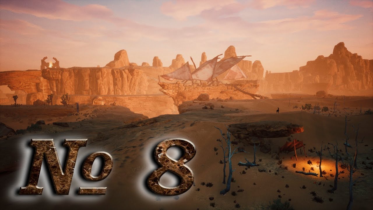 Conan Exiles (прохождение) №8: "Восточная пустыня (разведка)" смотреть онлайн