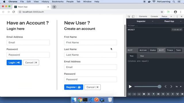 React App - Redux, Bootstrap with JWT [5] - Connect Register & Login Components with Redux смотреть онлайн