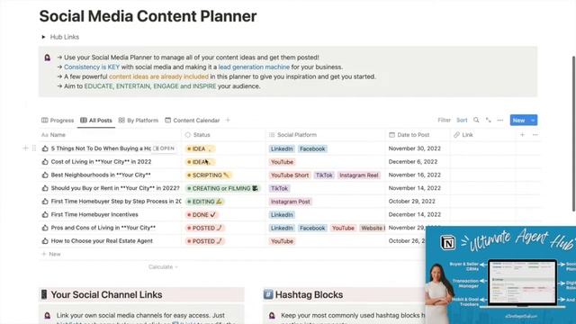 Notion Dashboards for Real Estate Agents - How to get Organized смотреть онлайн