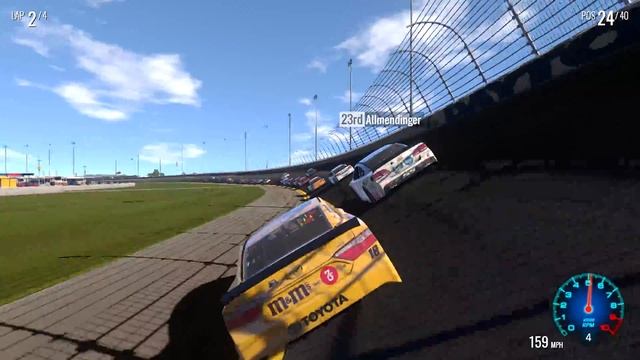 Nascar Heat Evolution PC Gameplay 4K / 60FPS смотреть онлайн