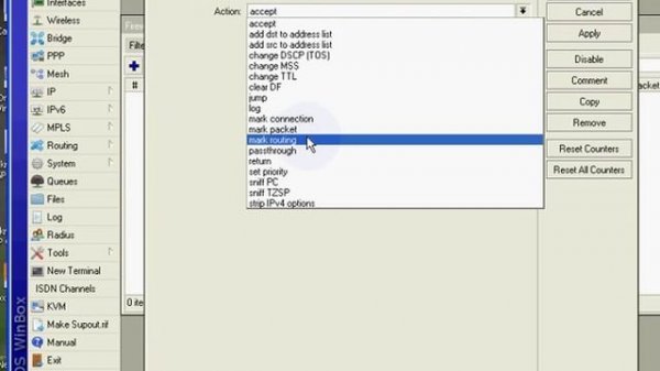 Mikrotik Router Configure Routing Mark Useing Mangle Rule