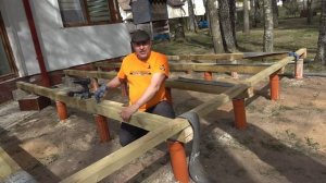 КРАСИВАЯ ТЕРРАСА!! ⚫Как Сделать  ТЕРРАСУ к Дому, Пошагово и подробно !Amazing Terraces