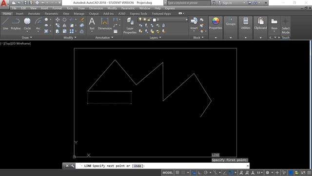 29: Curso de AutoCAD en Espanol: Dynamic Input смотреть онлайн