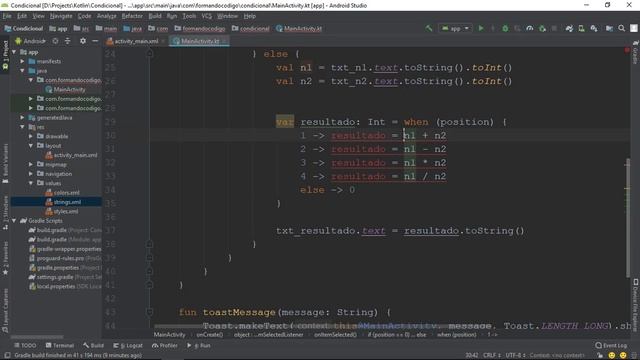 10. Kotlin en Android | Condicionales WHEN смотреть онлайн