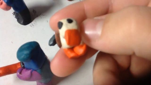 Мои поделки из пластилина