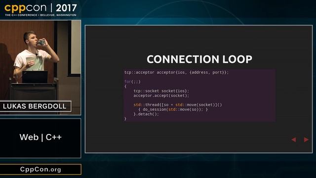 CppCon 2017: Lukas Bergdoll “Web | C++” SLIDES FIXED смотреть онлайн