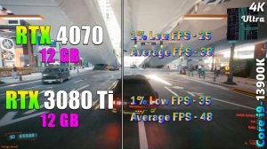 RTX 4070 12GB vs RTX 3080 Ti 12GB | PC Gameplay Tested