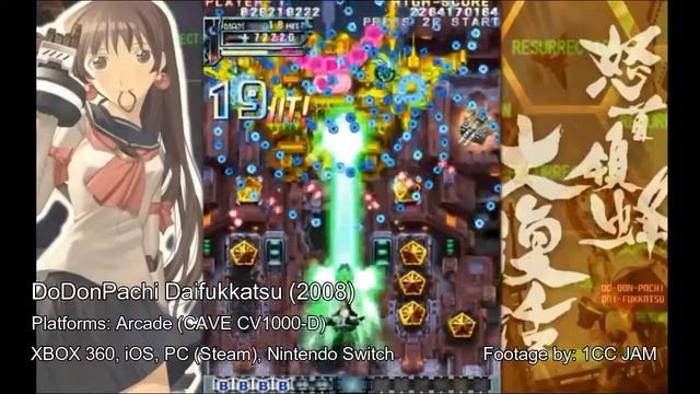 Evolution of Dodonpachi games (1995-2022) смотреть онлайн