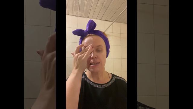 Как гоммаж и тоник очищают лицом улучшают его  цвет. (Уход 40+)