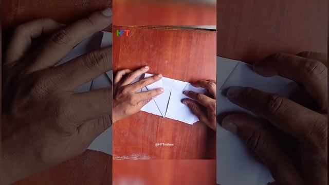 How to make a paper plane Fly like a Bat | Flying paper plane like Bat | HFT Videos смотреть онлайн