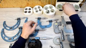 Настройка Микрометра Fowler Mitutoyo Резьбовой