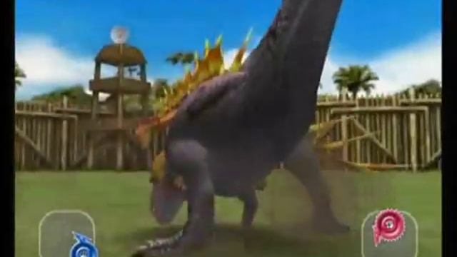 Dinosaur King Arcade Game - Combat With Fire Dinosaurs! смотреть онлайн