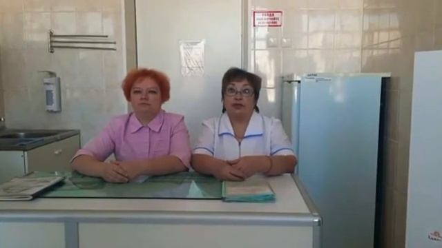 Поздравление с 23 февраля! От медиков дежуревших в этот день, Людмила Андреевна и Ирина Михайловна смотреть онлайн