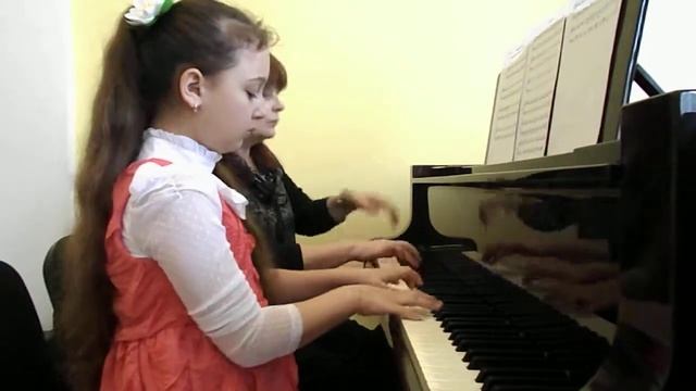 Весенний Вальс. Сочинение Ирины Панимаш 7 лет, школа искусств смотреть онлайн
