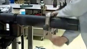 Монтаж седелки на ПЭ (ПНД) трубу. Фитинги Georg Fischer (+GF+).