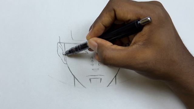 How to draw pain from Naruto | step-by-step | Anime sketch смотреть онлайн