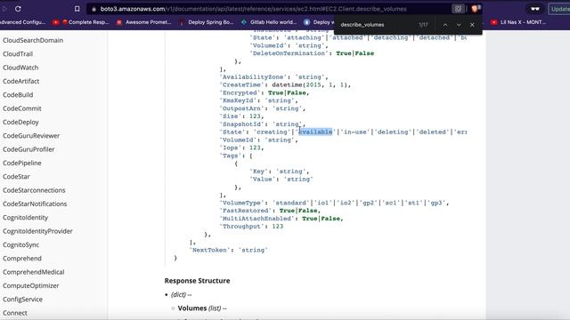 Delete Unused AWS EBS Volumes using boto3 and save $$ смотреть онлайн