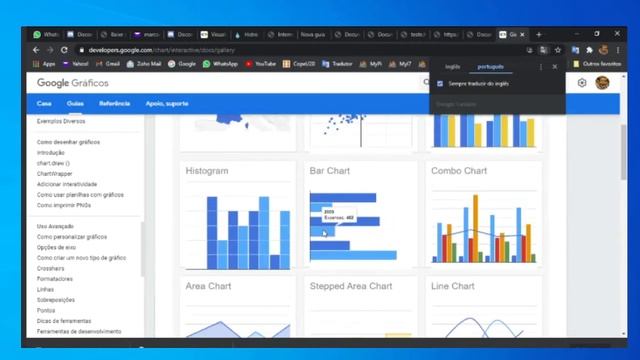 Google Charts, bate-papo sobre utilização e praticidade. смотреть онлайн