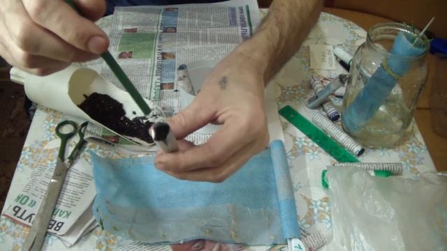 Отличный способ посева ПЕРЦЕВ,ТОМАТОВ,БАКЛАЖАНОВ. смотреть онлайн