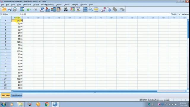 HOW TO NORMALIZE THE DATA SPSS смотреть онлайн