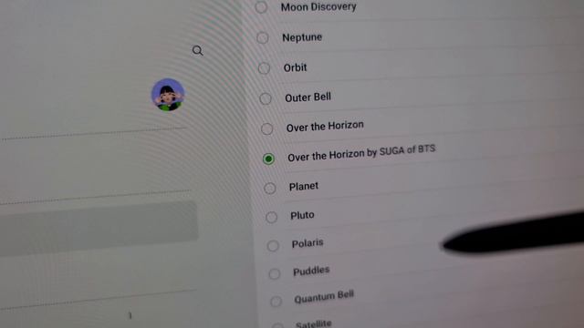 Samsung Galaxy Tab S8 Ultra - Ringtones - Part 1 (Galaxy) One Ui 4.1| Over The Horizon 2022