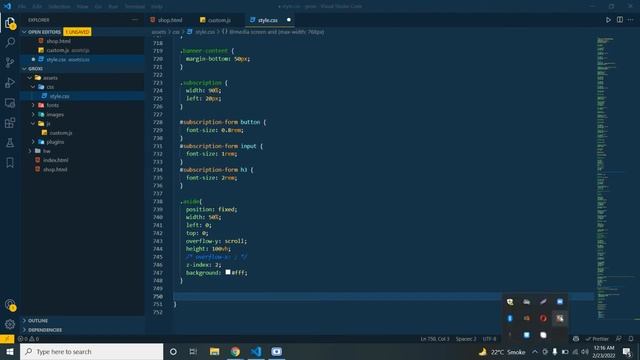 Responsive Shop Page EP 7 Groxi | Bootstrap 5 смотреть онлайн
