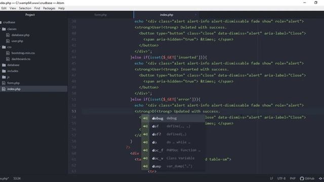 PHP CRUD (Create, Read, Update, Delete) Tutorial with MySQL + Bootstrap 4 # PART 5 смотреть онлайн