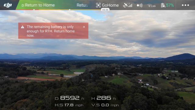 Mavic Air - 4 Miles and a Critical Battery! смотреть онлайн