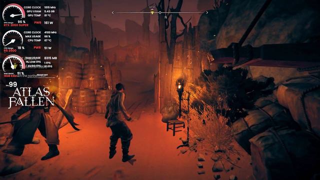 Atlas Fallen On RTX 2060 Super + Ryzen 5 3500 All Settings Tested FSR, High, Medium, Low смотреть онлайн