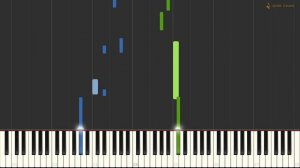 Bach Largo Synthesia Tutorial (Piano Concerto No.5 in F Minor BWV 1056) - Arranged For Solo Piano