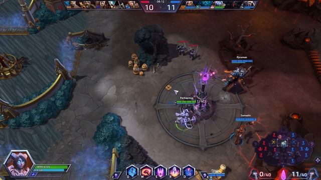 Heroes of the storm/Герои шторма. Pro gaming. Ирель. Танк билд на "Оправдание". смотреть онлайн