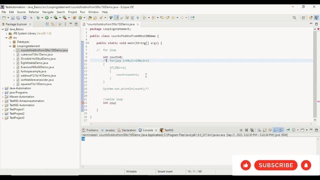 Count number in java #forloop #whileloop #dowhileloop #how to find count number #Testforbest Part-1 смотреть онлайн
