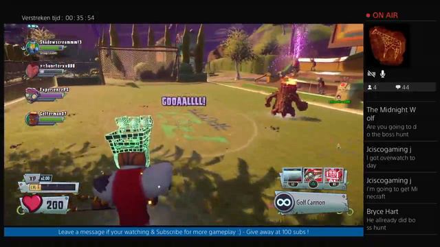 Live stream: PvZ GW2 (PS4) Boss Hunt Brothers Gnomus #2 Ep.66 смотреть онлайн