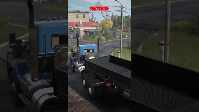 Jake Brakes on Kenworth T800 in Snowrunner ....!.??? BRUHHHHHH........ смотреть онлайн