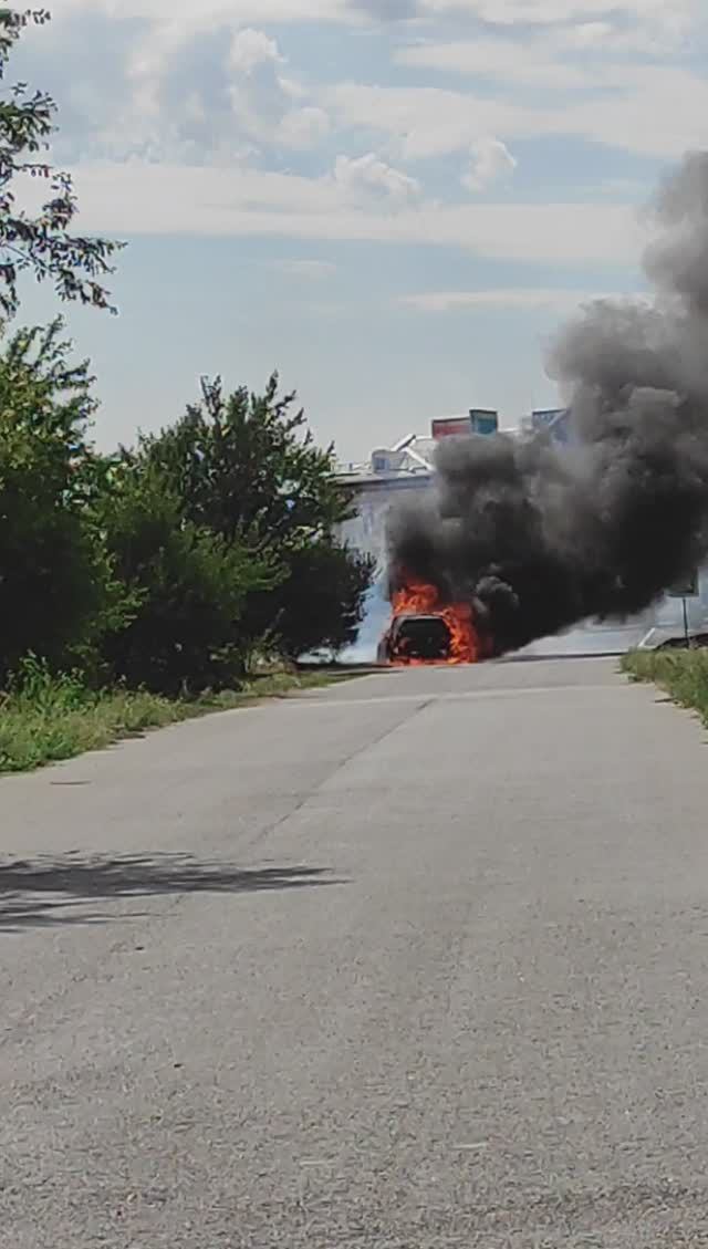 Пожар Белая Калитва ул.Ростовская смотреть онлайн