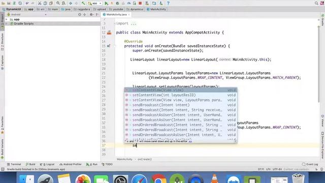 Dynamic UI : Create Button By Java - Android App Development Tutorial #5 in Hindi смотреть онлайн