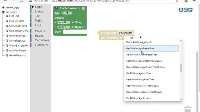 Using Pre-existing Filters For Stores