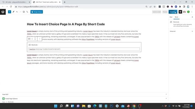 How To Insert Choice Page To WordPress Blog Or Page By Shortcode смотреть онлайн