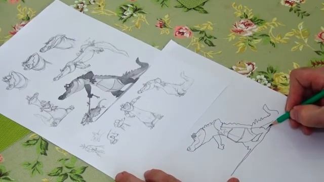 Учимся рисовать. Рисунок методом Абрис смотреть онлайн