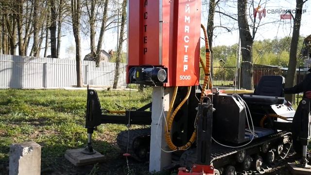 Фундамент на забивных жб сваях 200х3000 в Чеховском районе для компании GoodWood смотреть онлайн