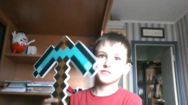 Большие игрушки майнкрафт меч и кирка смотреть онлайн