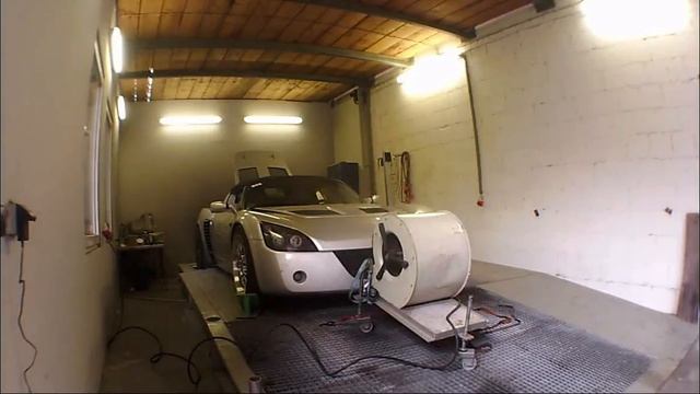 Mission Ü400 - COMPLETED: Opel Speedster 2,2 Turbo auf dem Prufstand bei Regelin Fahrzeugtechnik смотреть онлайн