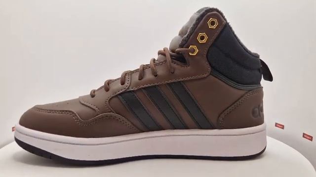 EXIsport ADIDAS Hoops 3.0 Mid WTR brown/core black/gold matt смотреть онлайн