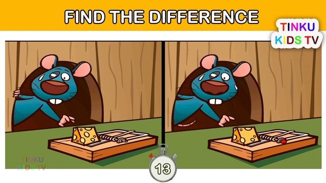 Find the Differences 010 | Spot the Differences | Find the Difference Game | Tinku Kids Tv смотреть онлайн