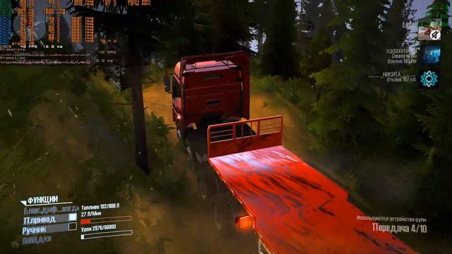 MudRunner Карта Змеиные дороги 3/Snake Roads 3 смотреть онлайн