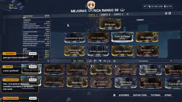 Warframe Vitrica Build смотреть онлайн