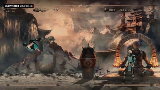 MK Defenders PC учимся играть Sub-Zero 01