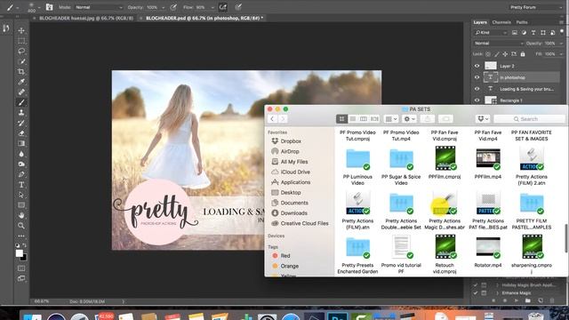 Install and Save your Brushes in Elements | A Photoshop Tutorial смотреть онлайн