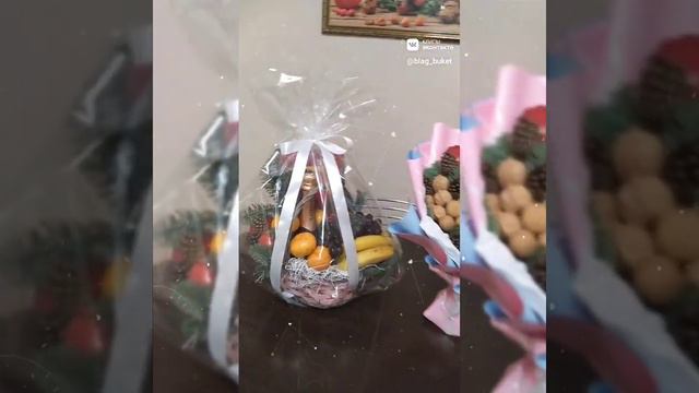 Новогодние фруктовые композиции🎄 смотреть онлайн